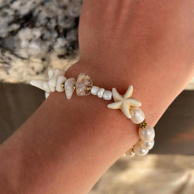 Kora Pearl Bracelet Gold-Plated
