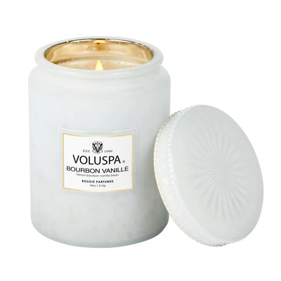 Bourbon Vanille Large jar candle 100tim