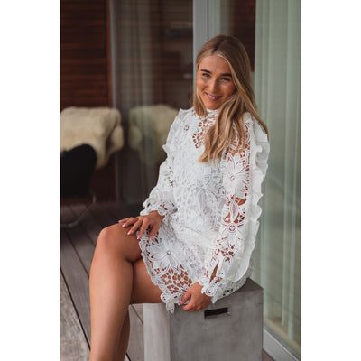 Mira dress white