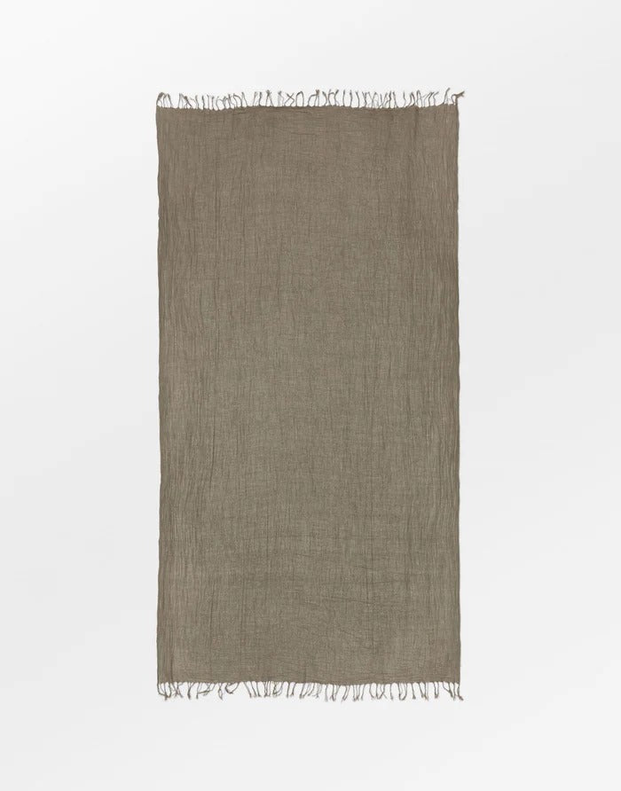 Solid Ilona Scarf Fossil Brown
