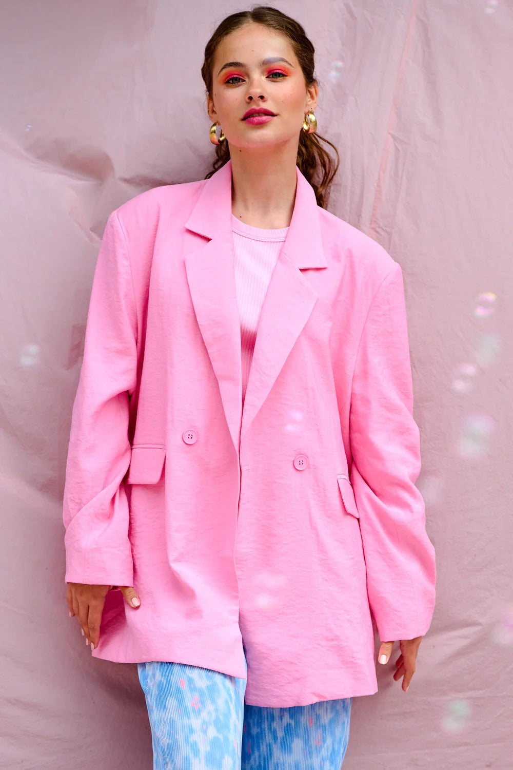 Mika Oversize blazer Candy pink