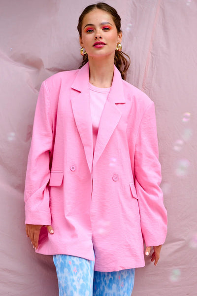 Mika Oversize blazer Candy pink