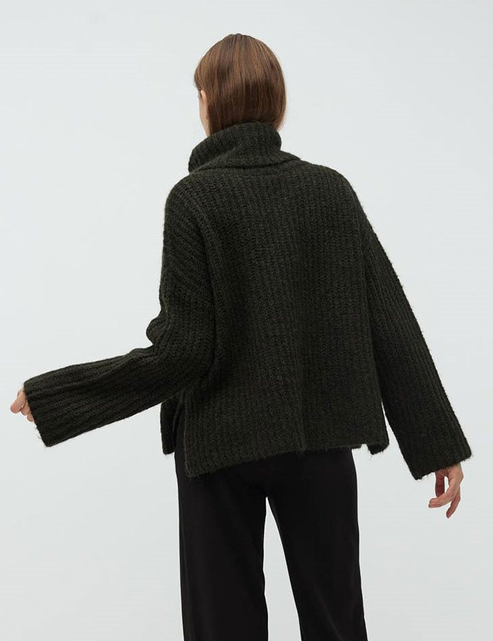 Florabel Knit Deep Forest Melang