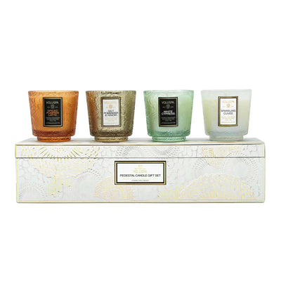 Japonica Holiday Pedestal Gift Set