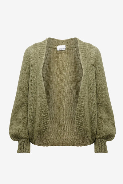 Fora Knit Cardigan Army