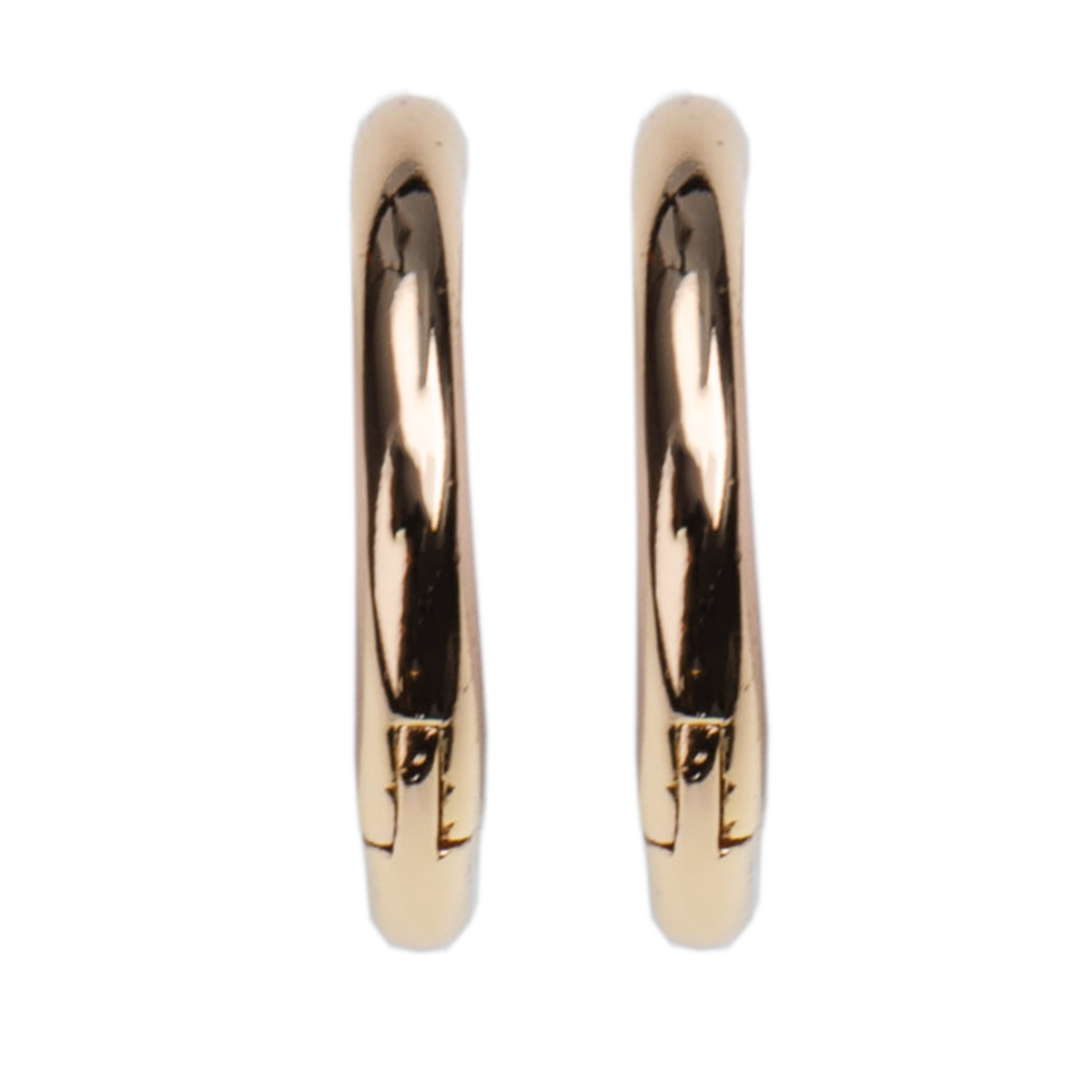 Medium gold hoops