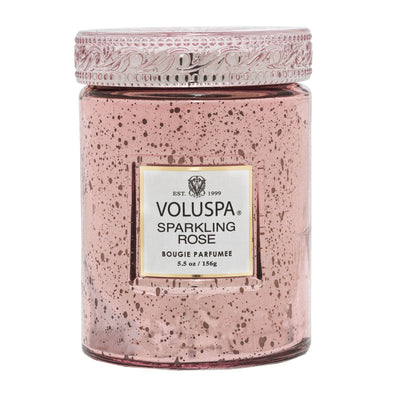 Sparkling rose SMALL JAR CANDLE 50tim