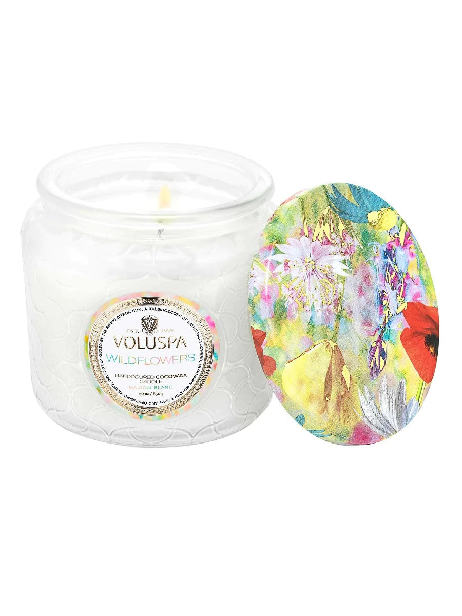 Wild flower Petite Jar candle 35tim