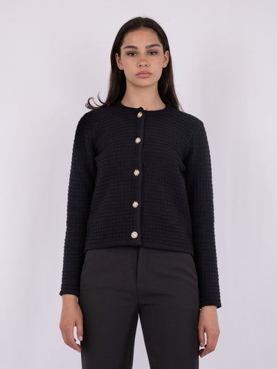 Limone knit jacket black