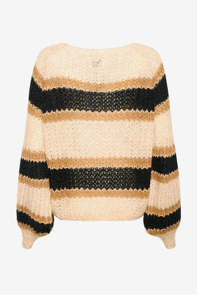 Pacific knit sweater Camel Mix