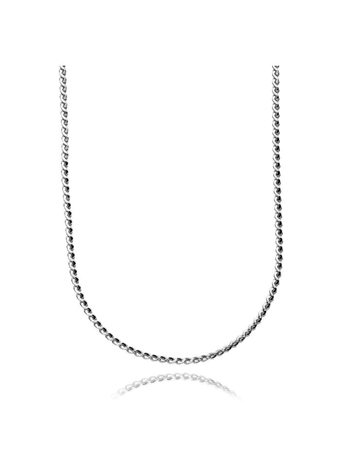 MOLLY - NECKLACE SHINY SILVER BASIC