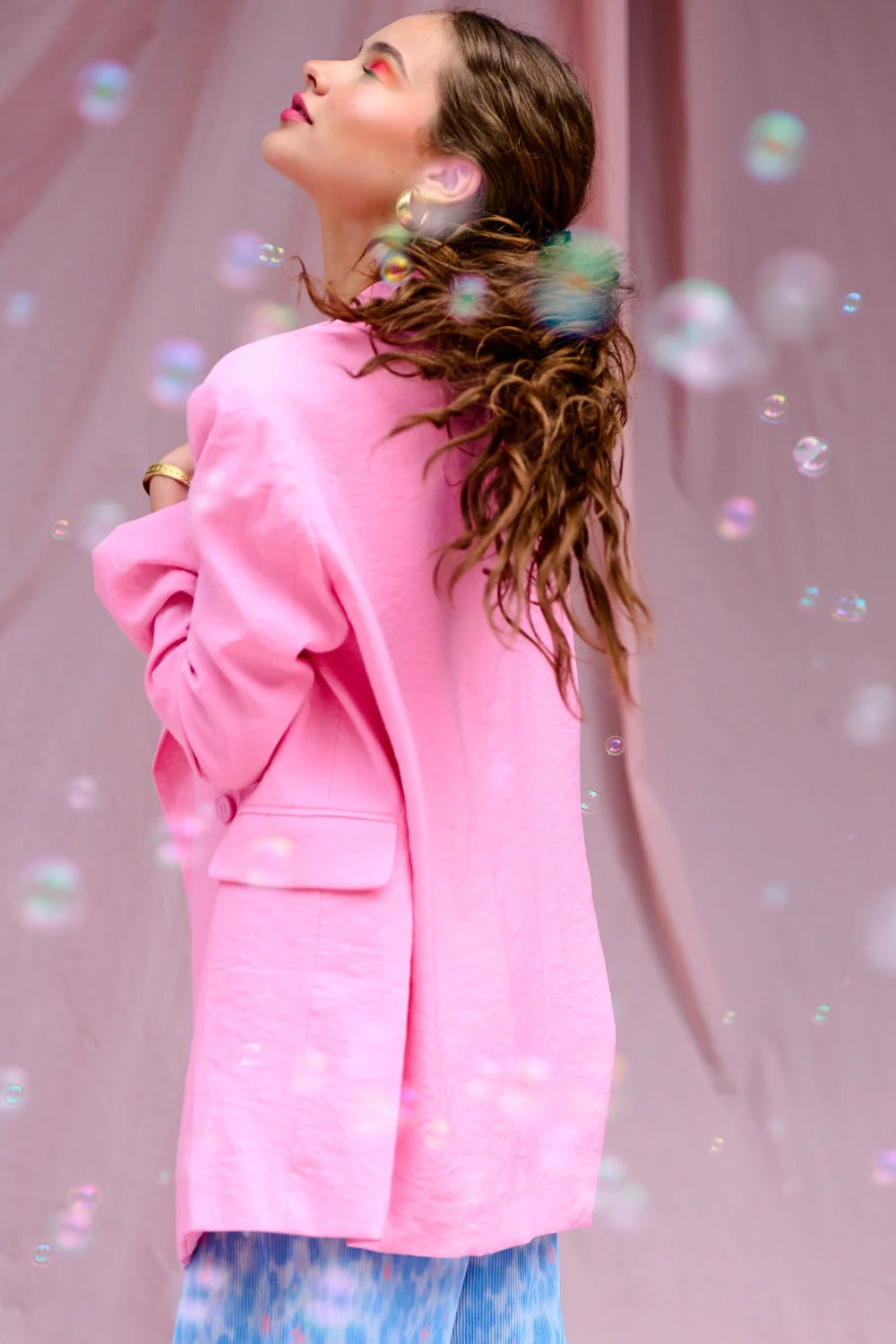 Mika Oversize blazer Candy pink
