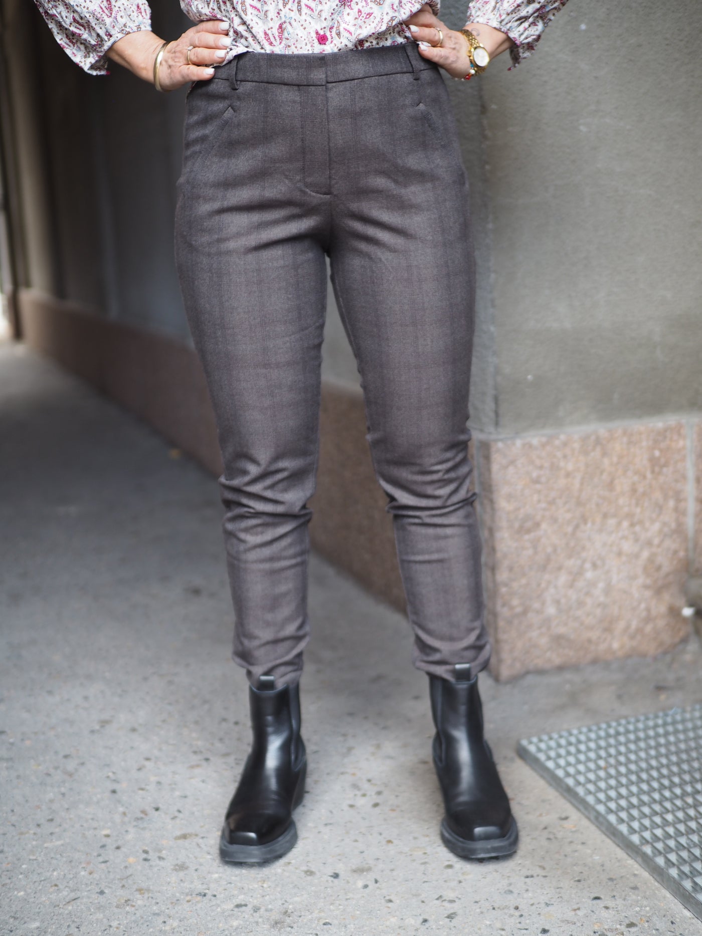 Angelie Pure 683 Brown Check