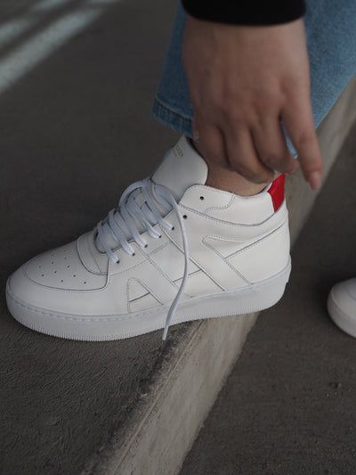 BALLER WHITE RED