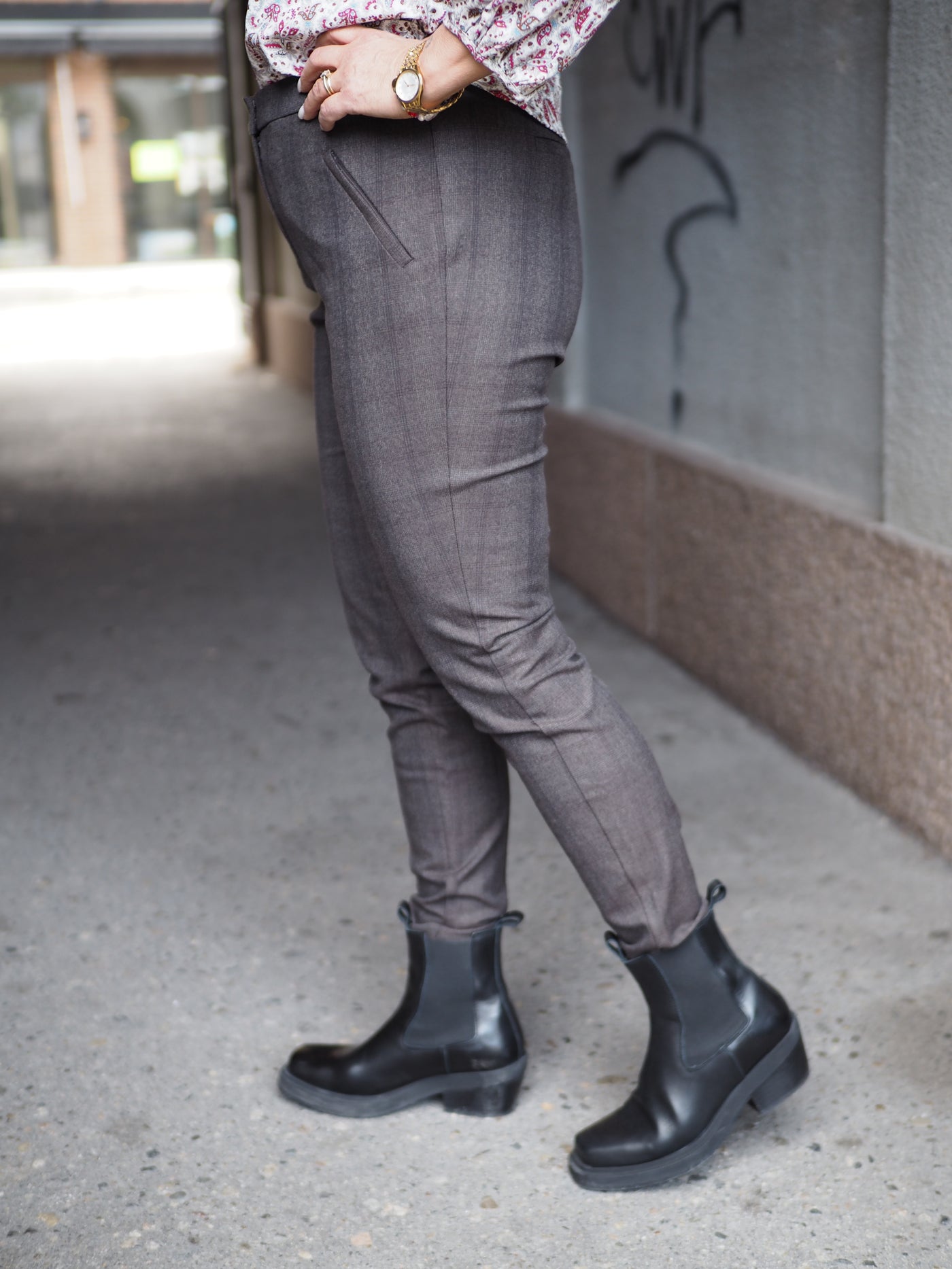 Angelie Pure 683 Brown Check